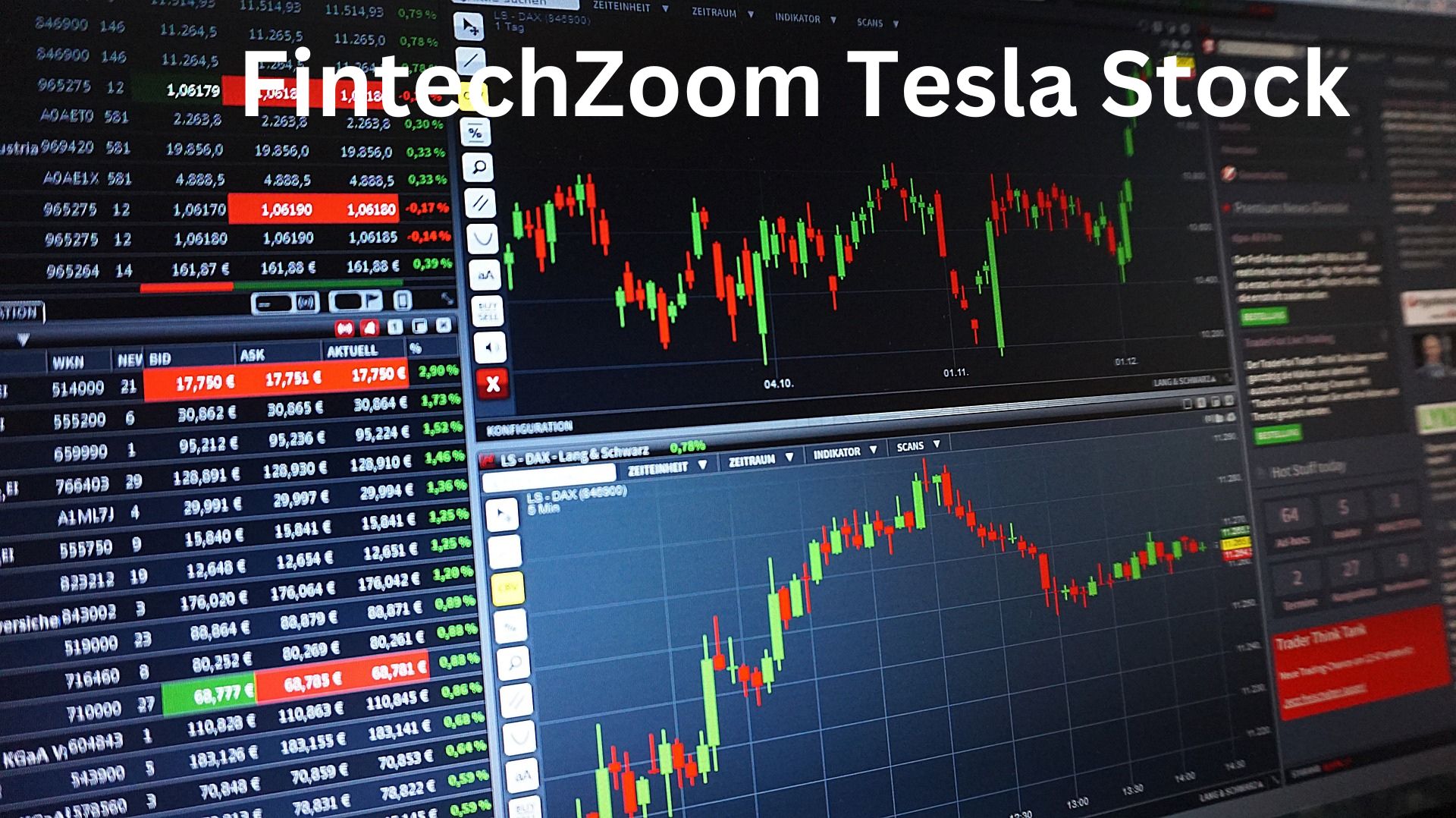 FintechZoom Tesla Stock